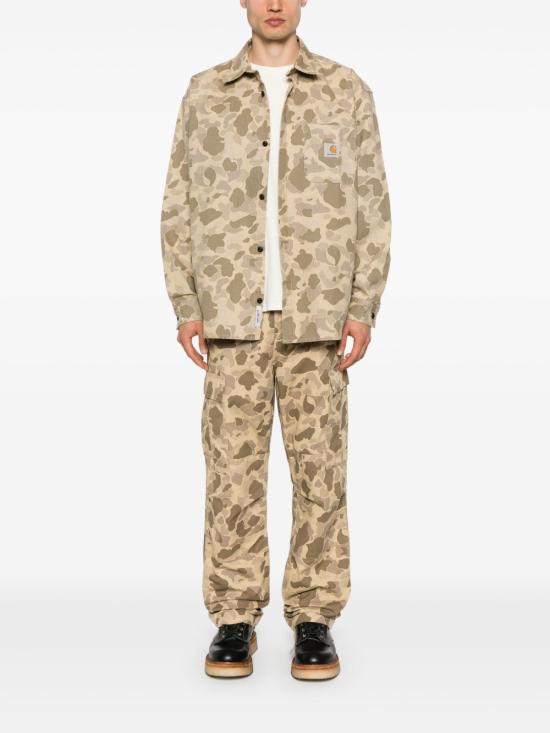 25SS 칼하트 WIP 긴팔 셔츠 I033769 L S Duck Shirt2R4 06 Camouflage - CARHARTT WIP