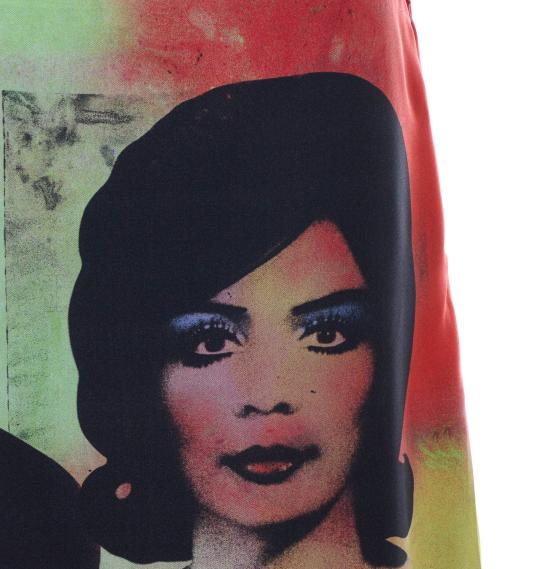 26SS 베르사체 미디 스커트 1024690 1A179135X000 Multicolor - VERSACE