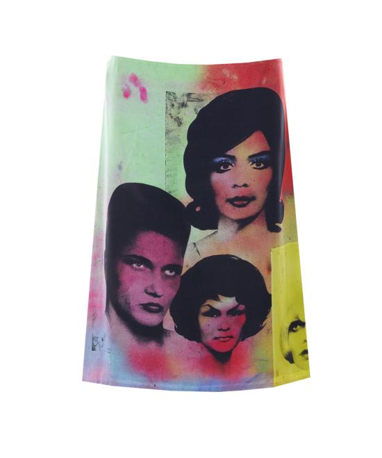 26SS 베르사체 미디 스커트 1024690 1A179135X000 Multicolor