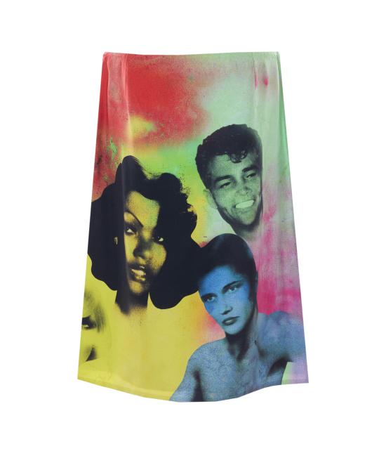 26SS 베르사체 미디 스커트 1024690 1A179135X000 Multicolor - VERSACE