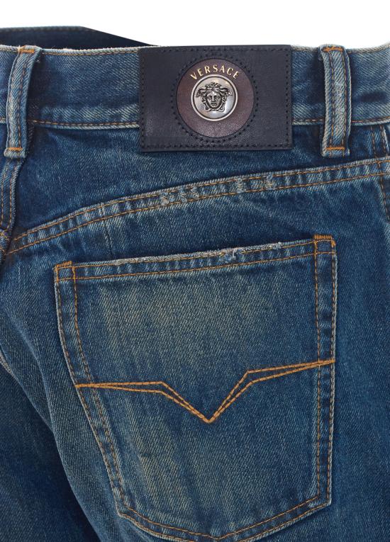 26SS 베르사체 데님 팬츠 1024473 1A177071DA60 Blue - VERSACE