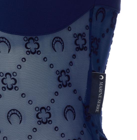 26SS 마린세르 바디수트 티셔츠 WTO474A CJER0005BL90 Blue - MARINE SERRE