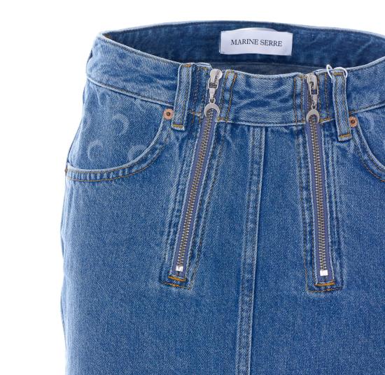 26SS 마린세르 미디 스커트 WSK135A CDEN0002BL05 Blue - MARINE SERRE