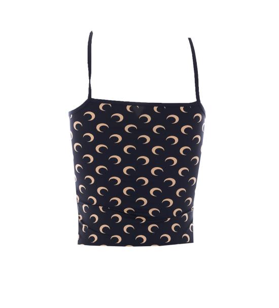 26SS 마린세르 민소매 티셔츠 WTO508A CJER0001IT99 Black - MARINE SERRE