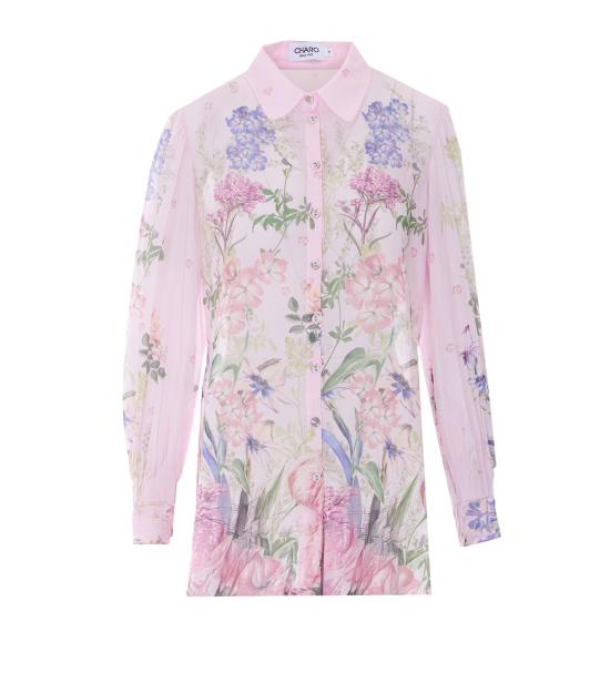 26SS 차로루이즈 셔츠 266200 PINK BOTANIC Pink