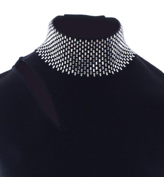 26SS 리우조 민소매 티셔츠 WA6221MS55N 22222 Black - LIU JO