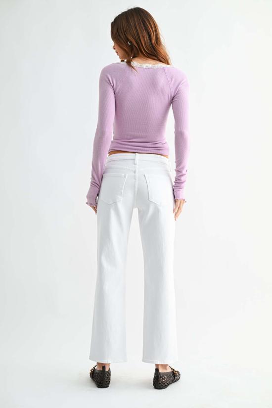  저스트 블랙 데님 데님 팬츠 스트레치 스트레이트 진 - JUST BLACK DENIM