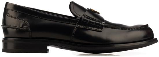 26SS 프라다 브러쉬드 레더 로퍼 2DB223055F0002 DIVERS