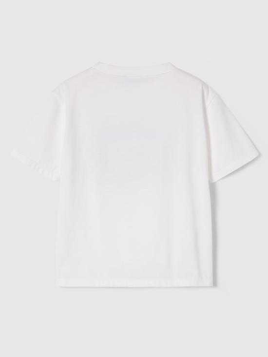 26SS [키즈] 구찌 티셔츠 575114XJHO8 9214 Bianco - GUCCI
