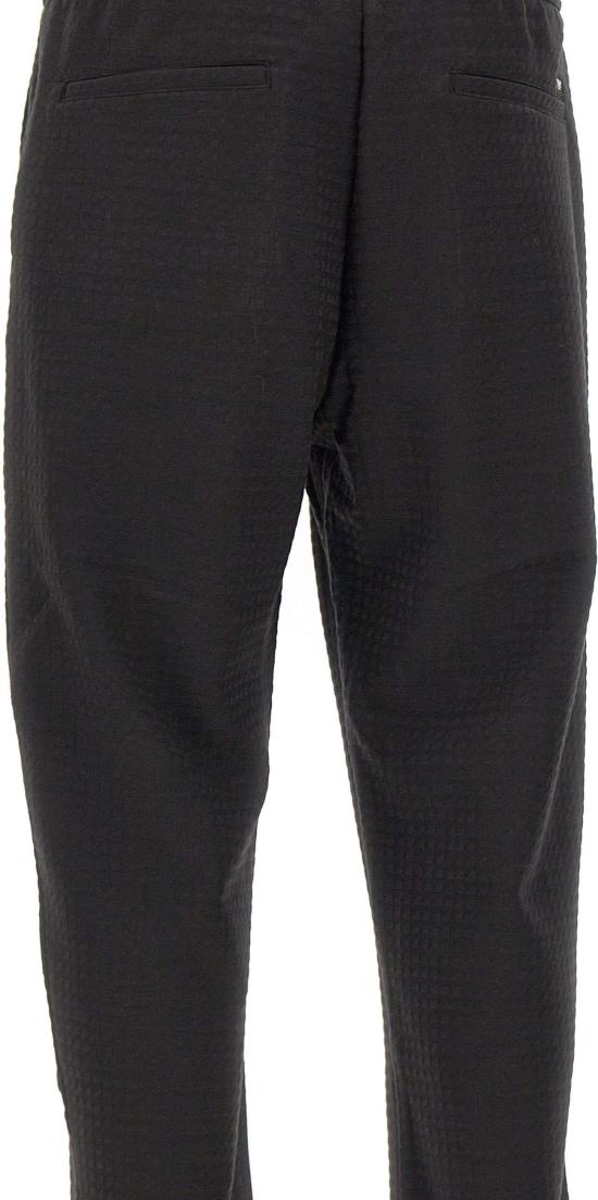 25FW 엠포리오 아르마니 트레이닝/조거 팬츠 EM003443AF13700FC231 BLACK - EMPORIO ARMANI