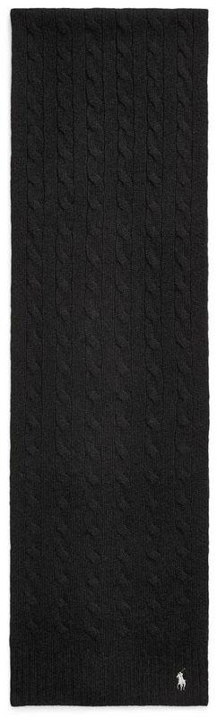 25FW 랄프 로렌 머플러/스카프 455956296001 BLACK