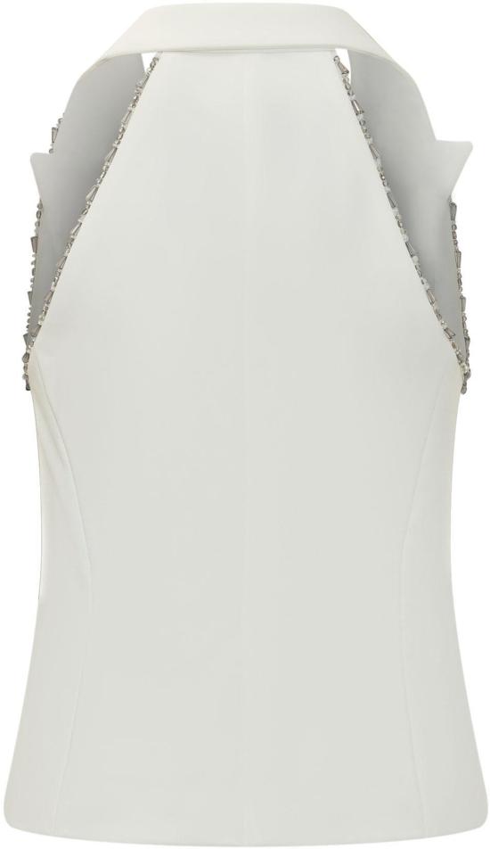 26SS 핑코 수트 자켓 106616A34PZ07 WHITE - PINKO