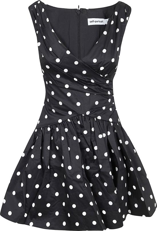  셀프 포트레이트 숏 원피스 RS26209S BLACK