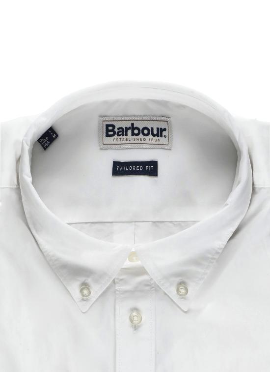26SS 바버 셔츠 MSH5753 MSHWH11 White - BARBOUR