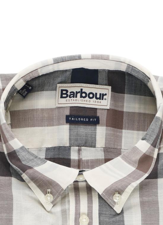 26SS 바버 셔츠 MSH5295 MSHWH32 Grey - BARBOUR