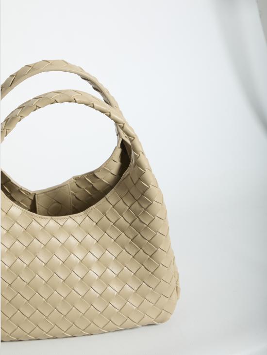 26SS 보테가베네타 스몰 캄파나 토트백 854248 BEIGE - BOTTEGA VENETA