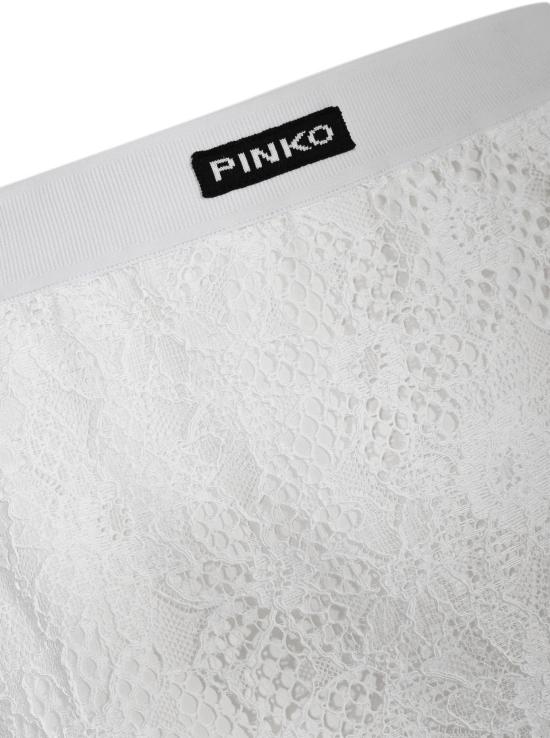 26SS 핑코 롱 스커트 106664A381Z05 WHITE - PINKO