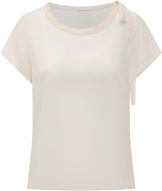 26SS 핑코 블라우스 106267A32UP97 WHITE