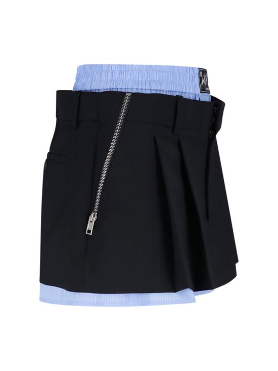 26SS 알렉산더 왕 스트레이트 팬츠 1WC2265410 960G Black - ALEXANDER WANG