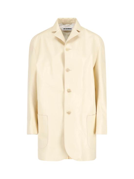 26SS 질샌더 자켓 J03BN0220 J07231 266 Cream