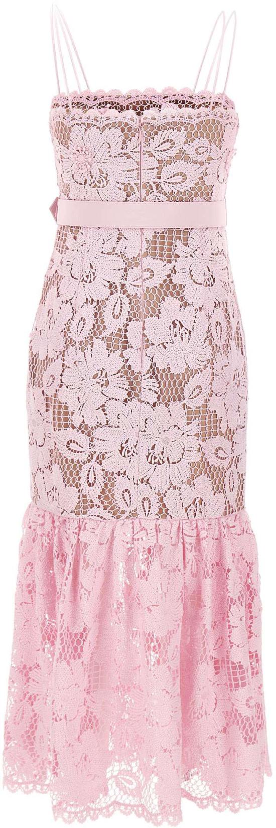 26SS 셀프 포트레이트 롱 원피스 007MAPPINK - SELF PORTRAIT