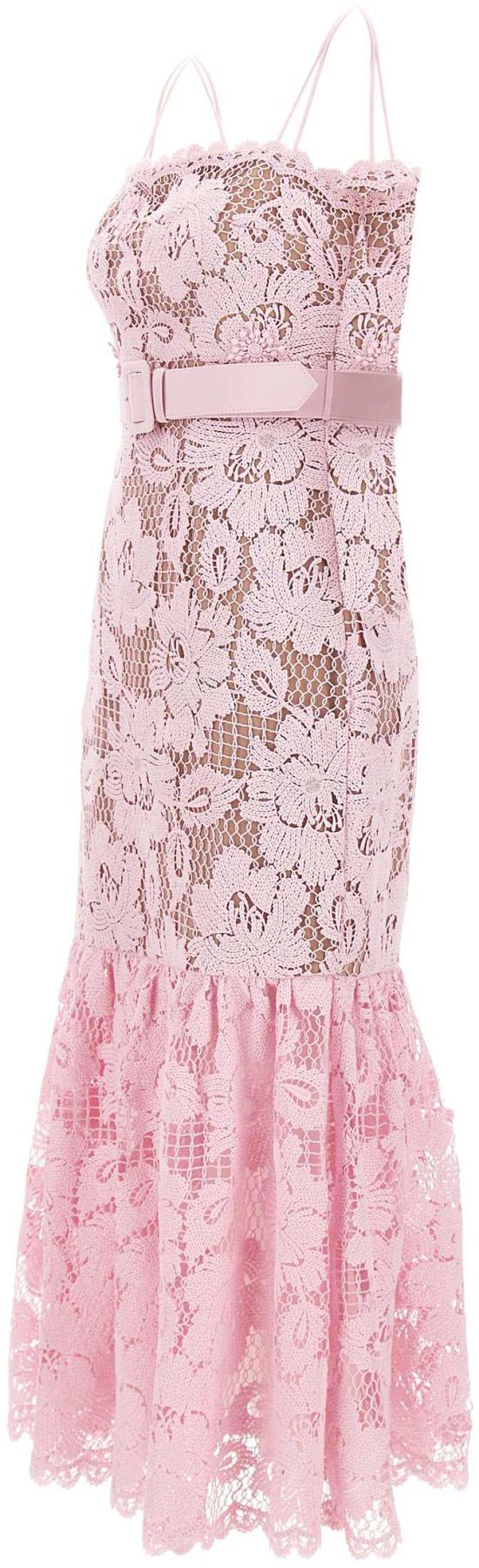 26SS 셀프 포트레이트 롱 원피스 007MAPPINK - SELF PORTRAIT