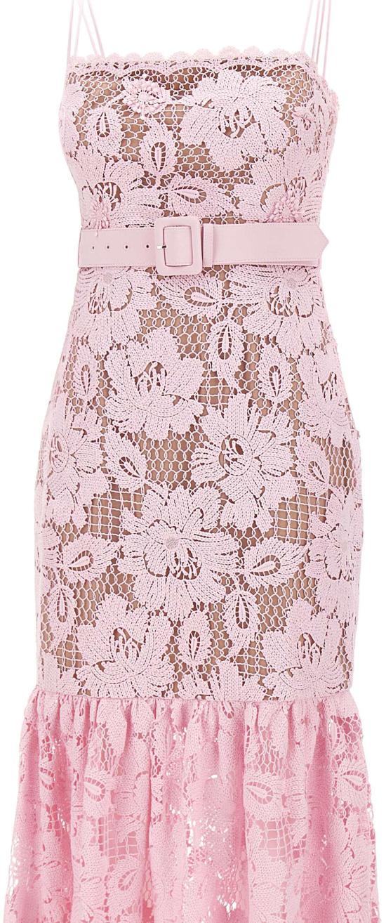 26SS 셀프 포트레이트 롱 원피스 007MAPPINK - SELF PORTRAIT