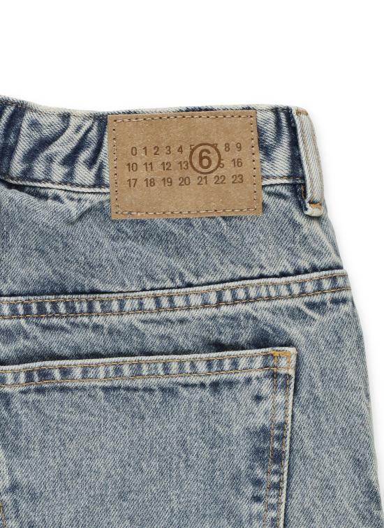 26SS [키즈] MM6 메종마르지엘라 진 M60748 MM06CM601 Blu - MM6 MAISON MARGIELA