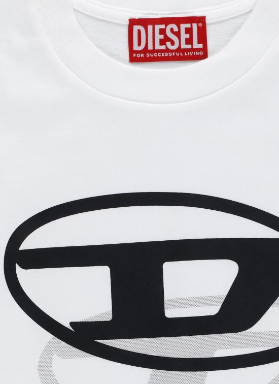 26SS [키즈] 디젤 티셔츠 J02601 00YI9K100 Bianco - DIESEL