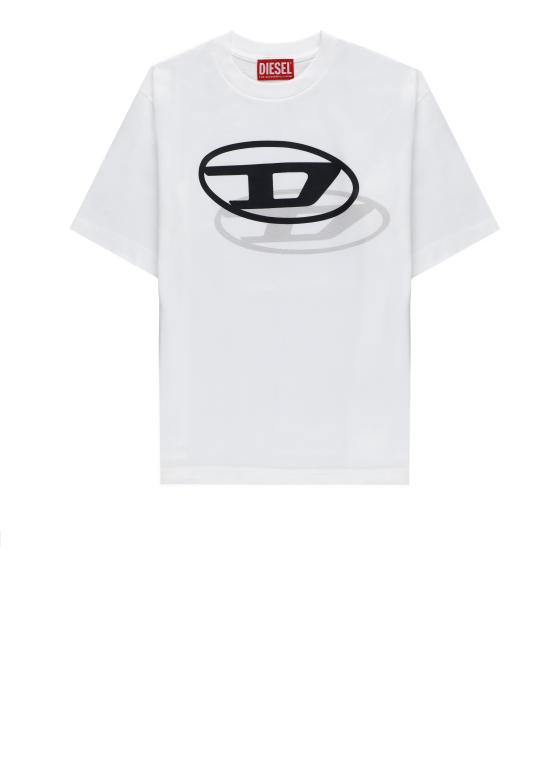 26SS [키즈] 디젤 티셔츠 J02601 00YI9K100 Bianco
