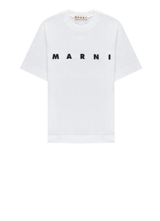 26SS [키즈] 마르니 티셔츠 M002MV M00RF0M100 Bianco