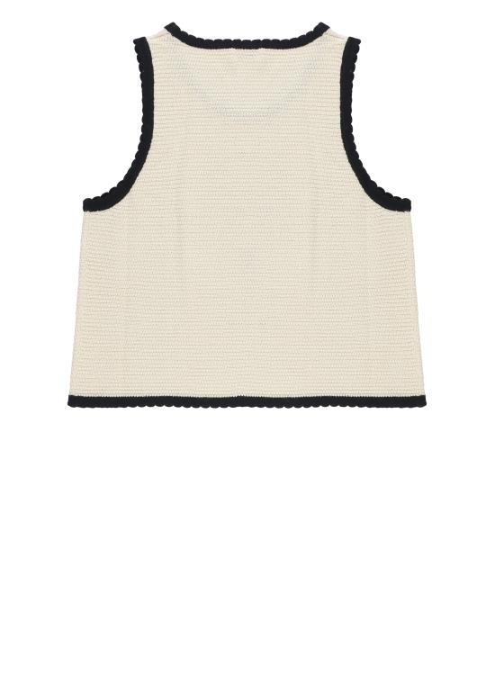 26SS [키즈] 마르니 탑 M01737 M00WZ0M115 Beige - MARNI