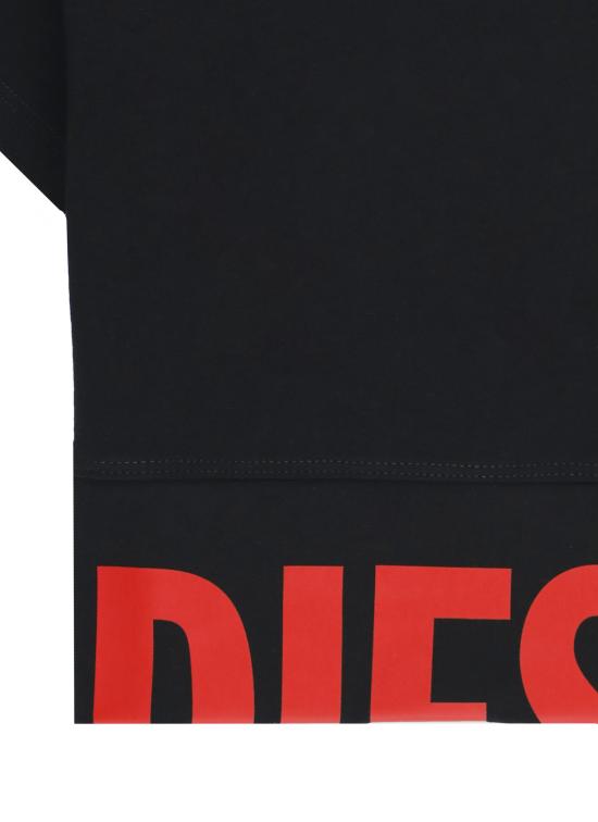 26SS [키즈] 디젤 티셔츠 J02581 KYA0LK900 Nero - DIESEL