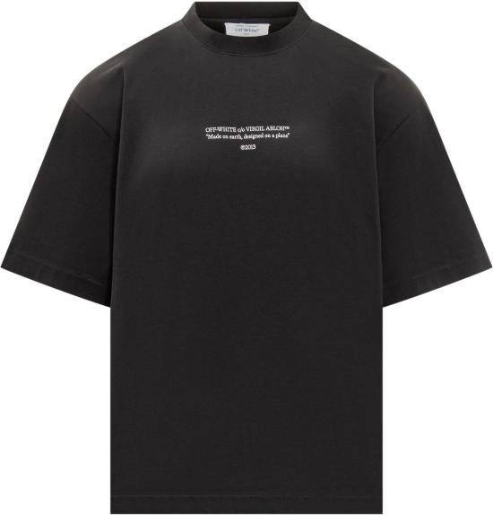 25FW 오프화이트 탑 OMAA120F25JER0111001 BLACK