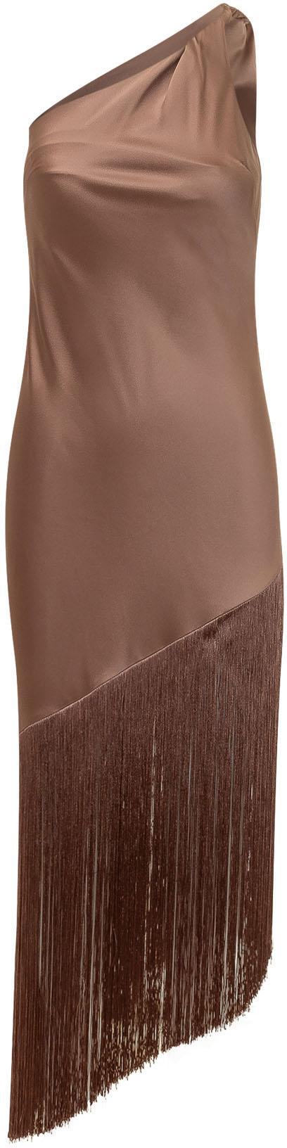 26SS 핑코 롱 원피스 106352A33DL50 BROWN