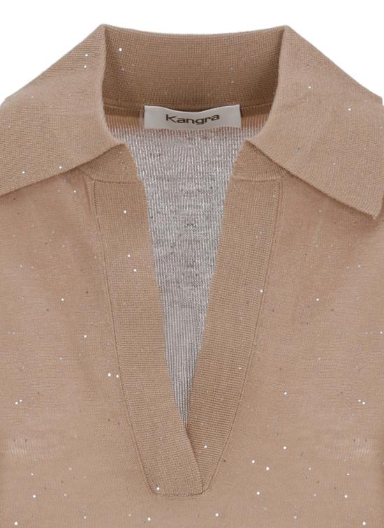 26SS 캉그라 폴로 티셔츠 390026 813 Brown - KANGRA