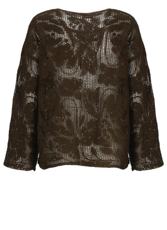 26SS 캉그라 스웨터 393001 133 Marrone - KANGRA