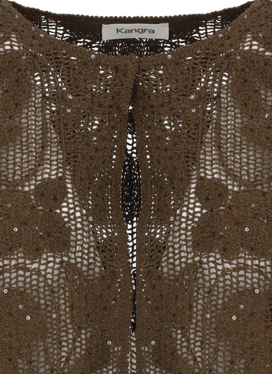26SS 캉그라 가디건 393058 133 Marrone - KANGRA