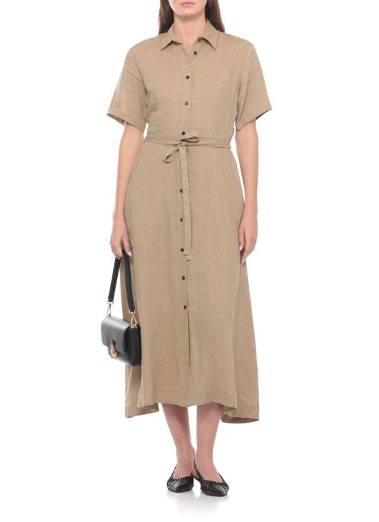 26SS 안토넬리 피렌체 미디 원피스 MASON c cint Q6050234 Marrone - ANTONELLI FIRENZE