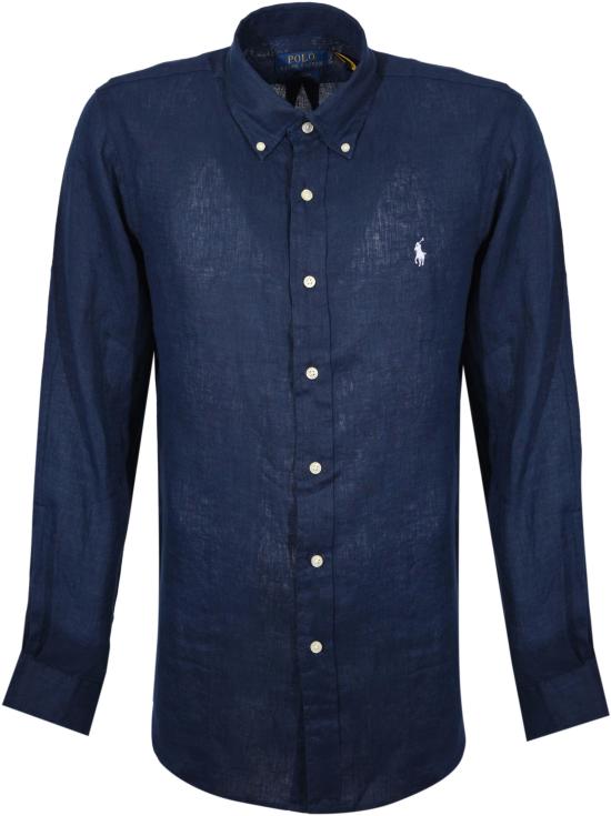 26SS 랄프 로렌 데님 셔츠 710966294504 NAVY