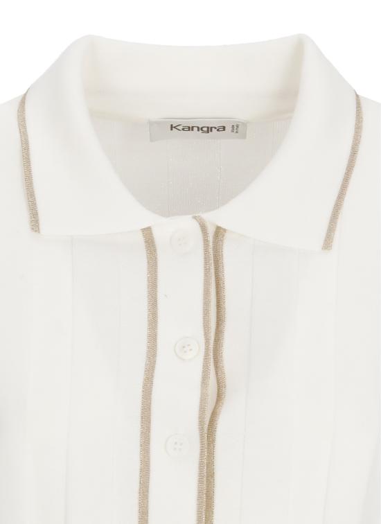 26SS 캉그라 셔츠 353535 001 Avorio - KANGRA