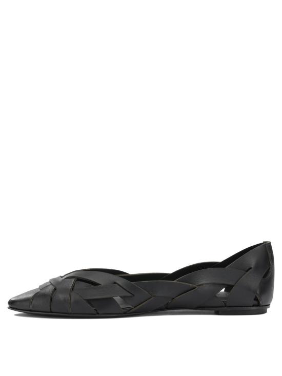 26SS 델 칼로 플랫 슈즈 12101LISINATURNERO - DEL CARLO