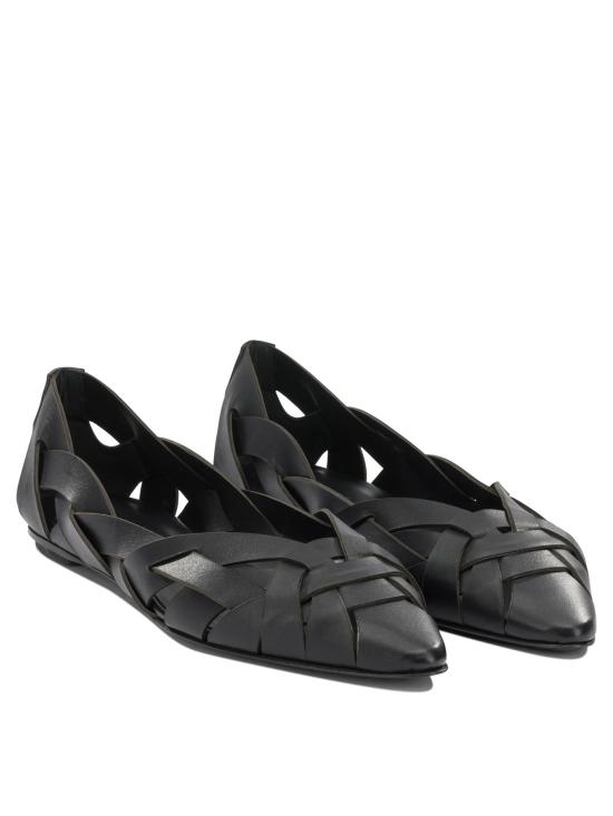 26SS 델 칼로 플랫 슈즈 12101LISINATURNERO - DEL CARLO