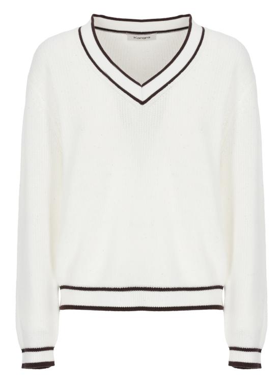 26SS 캉그라 스웨터 363002 001 Bianco