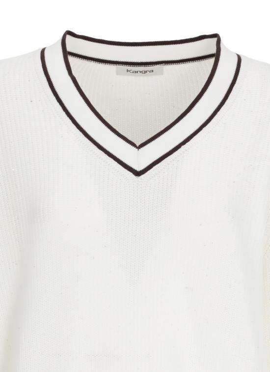 26SS 캉그라 스웨터 363002 001 Bianco - KANGRA