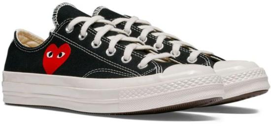 26SS 꼼데가르송 스니커즈 AZK128001 BLACK - COMME DES GARCONS