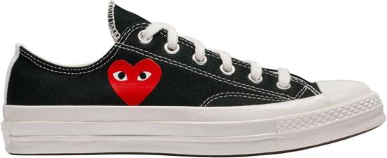 26SS 꼼데가르송 스니커즈 AZK128001 BLACK