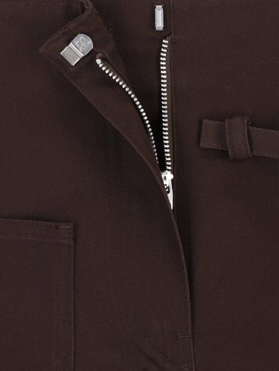 26SS 쿠레쥬 스트레이트 팬츠 226CSH081CO0134 1983 Brown - COURREGES