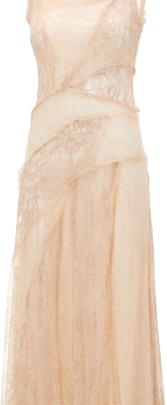 26SS 블루마린 롱 원피스 4A456AN0147 PINK - BLUMARINE