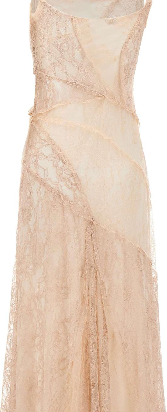 26SS 블루마린 롱 원피스 4A456AN0147 PINK - BLUMARINE